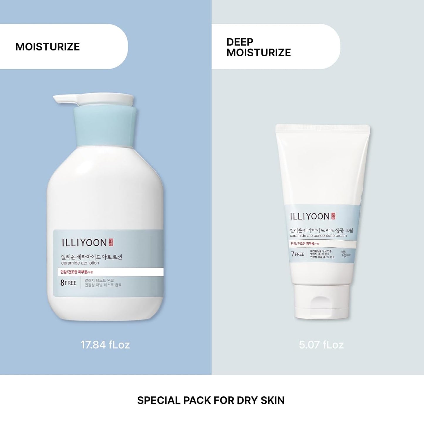 Illiyoon Ceramide Ato Lotion (334ml +100ml)