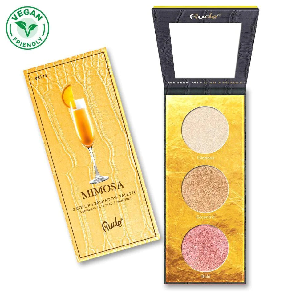 Cocktail Party Luminous Highlight / Eyeshadow Palette- Mimosa