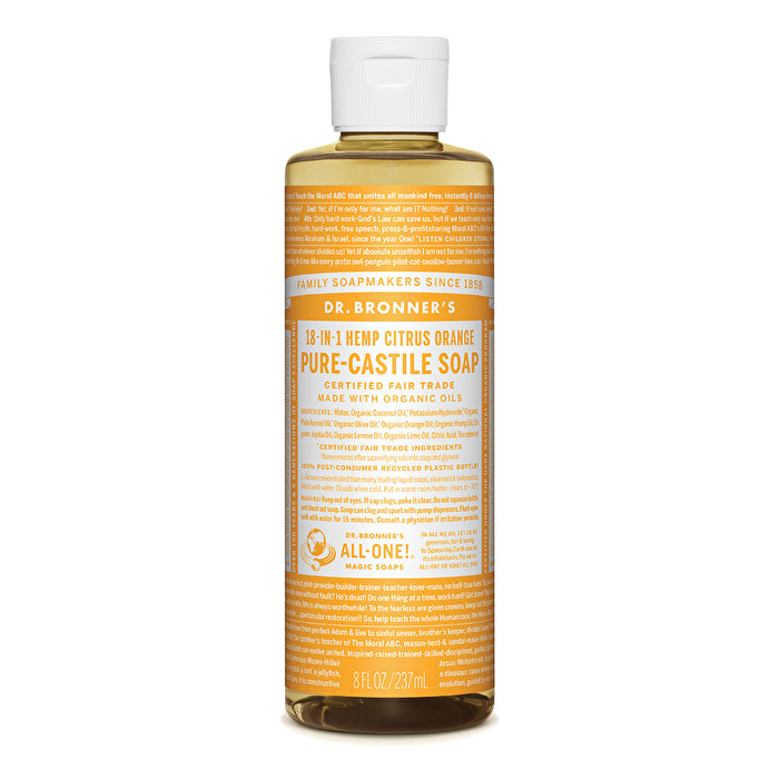 PURE-CASTILE LIQUID SOAP (8 Oz)