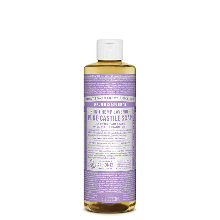 PURE-CASTILE LIQUID SOAP (16Oz)