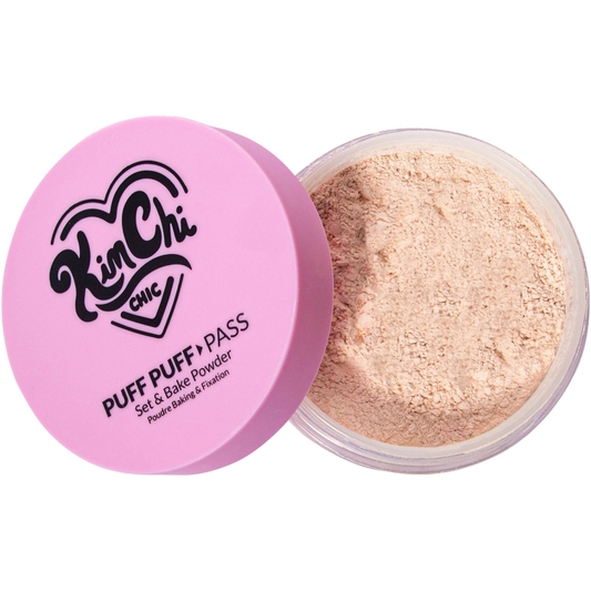 (NEW SIZE !) PUFF PUFF PASS SET & BAKE POWDER - 03 TRANSLUCENT