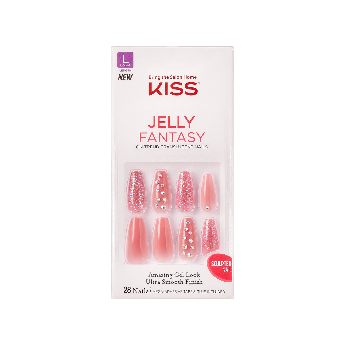 Jelly Fantasy Nails - Be Jelly (L) (KGFJ01)