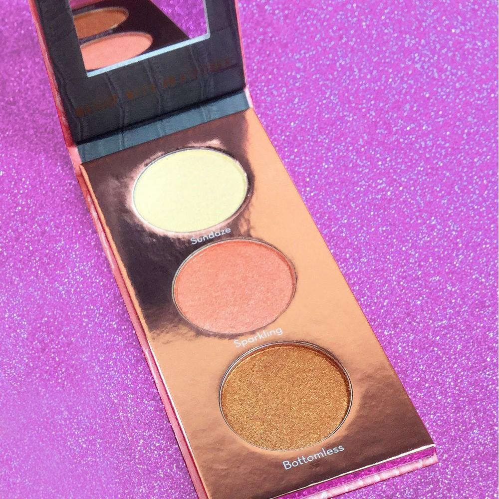 Cocktail Party Luminous Highlight / Eyeshadow Palette- Mimosa