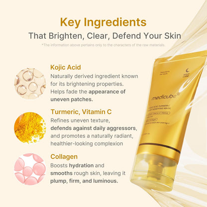 Kojic Acid Tumeric Night Wrapping Mask