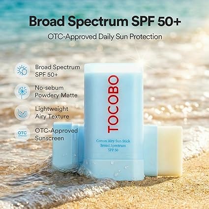 Cotton Airy Sun Stick Sunscreen SPF50