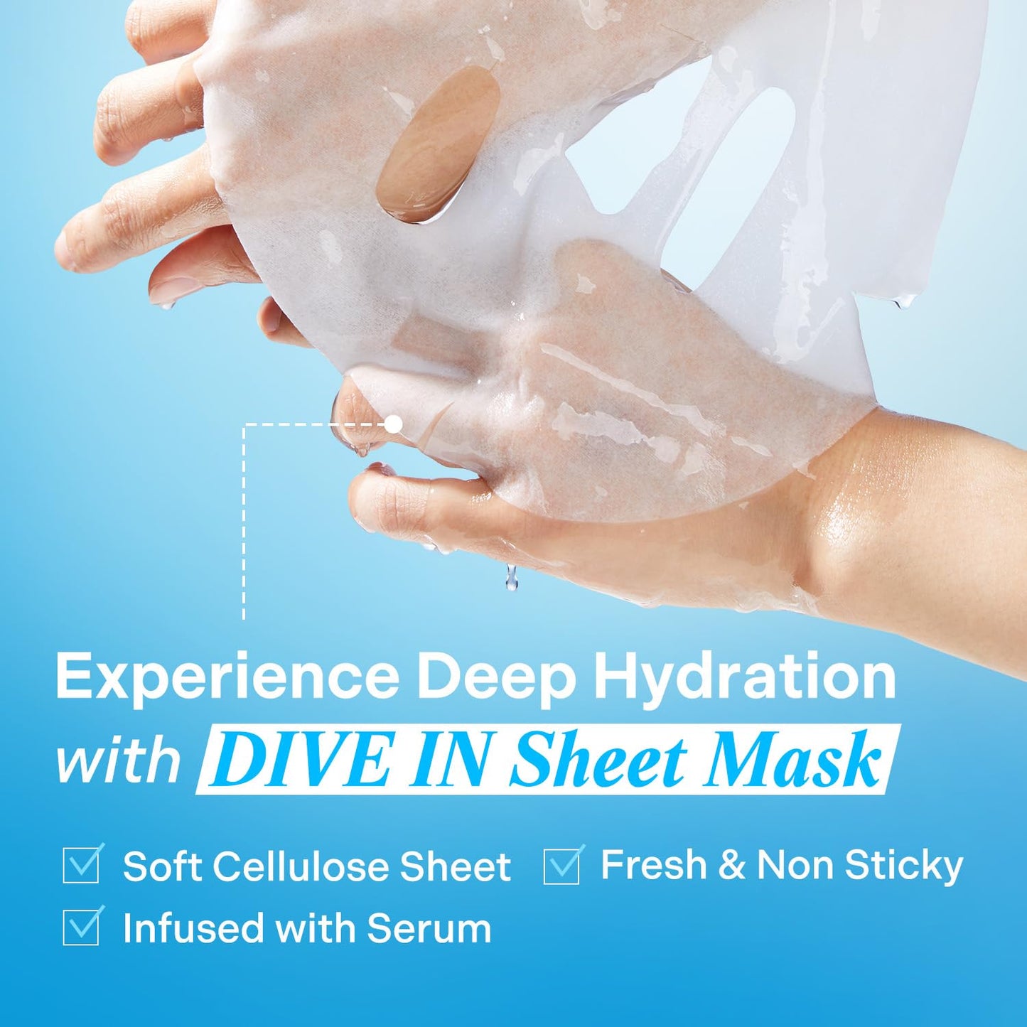 Torriden DIVE IN Hyaluronic Acid Facial Mask