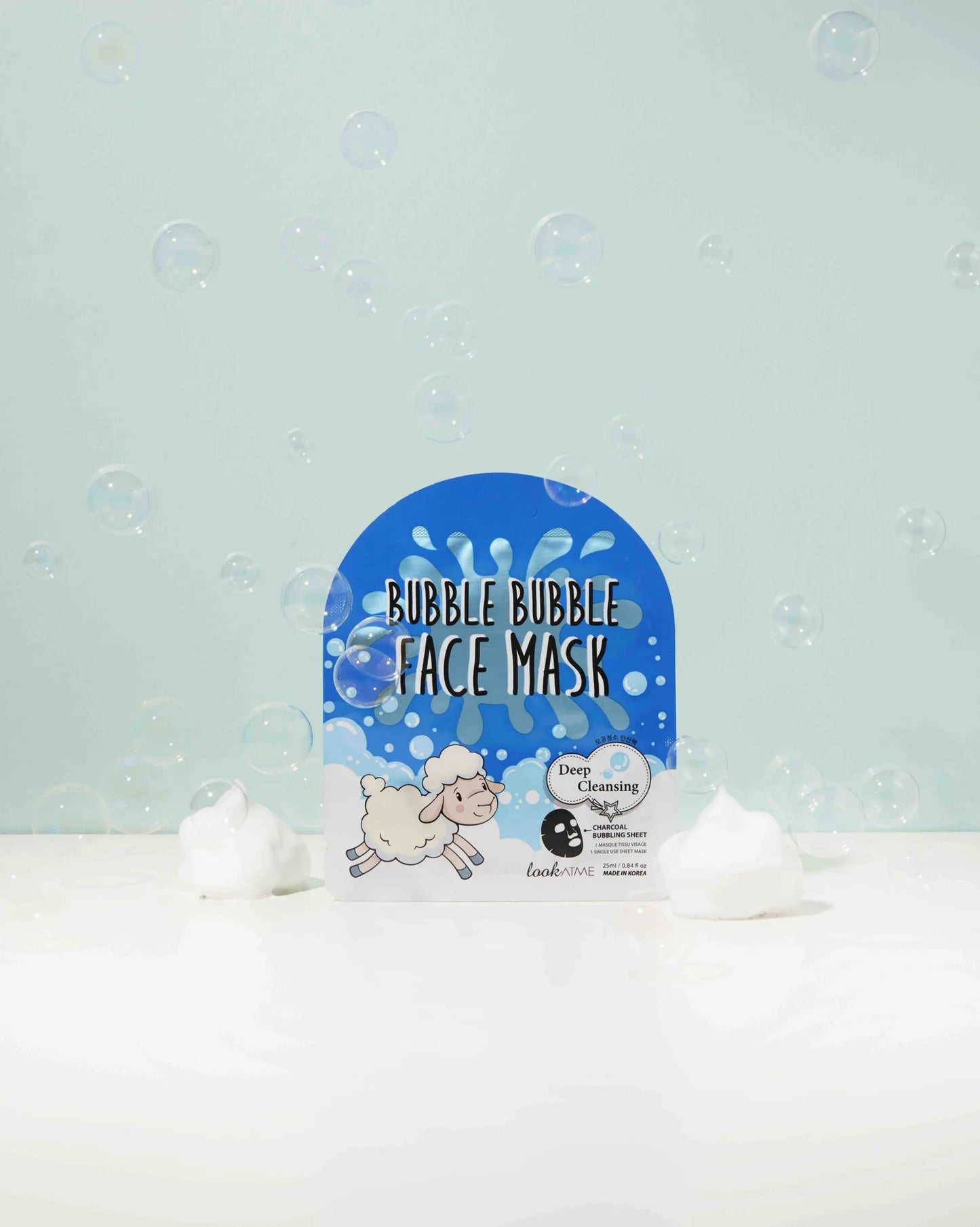 LOOK AT ME Bubble Bubble Facial Mask | Korean Skincare | Deep Cleansing