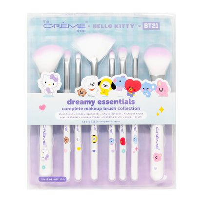 Hello Kitty & BT21 Dreamy Essentials Complete Makeup Brush Collection