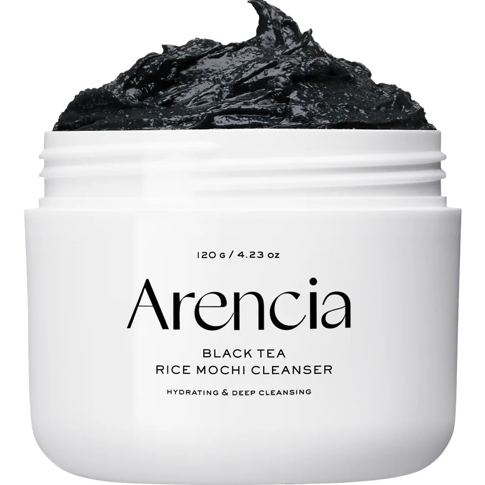 Arencia Black Tea Rice Mochi Cleanser