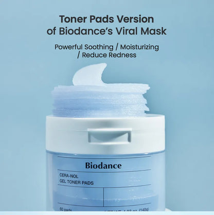 Biodance - Cera-nol Gel Toner Pads