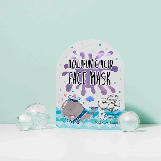 LOOK AT ME Hyaluronic Acid Tencel Facial Mask | Korean Skincare | Hydrating & Firming
