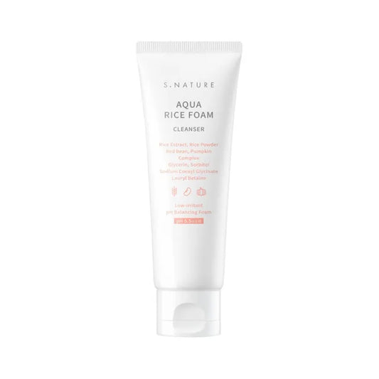 S.NATURE Aqua Rice Foam