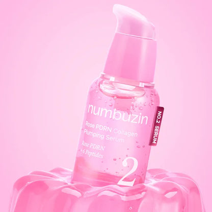 Numbuzin Rose PDRN Collagen Plumping Serum