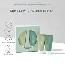 Mask Now Glow Later Duo Set
