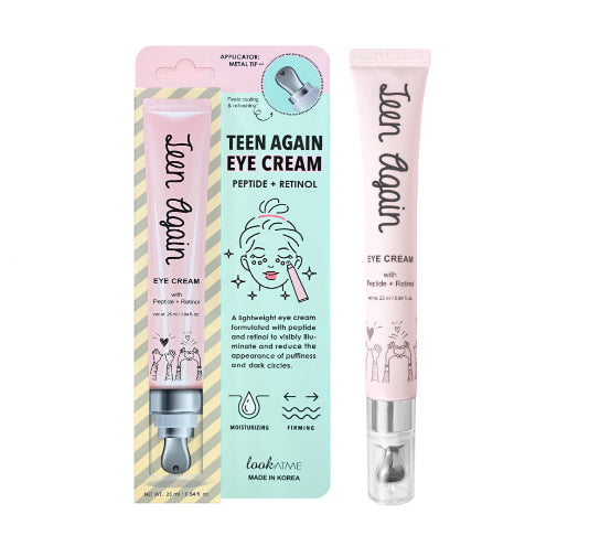 Teen Again Eye Cream Peptide + Retinol