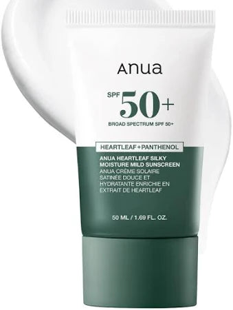 Anua Heartleaf Silky Moisture Sun Cream