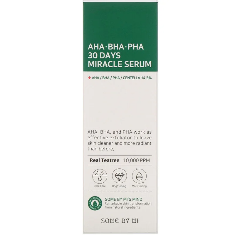 AHA, BHA, PHA 30 Days Miracle Serum, 50ml