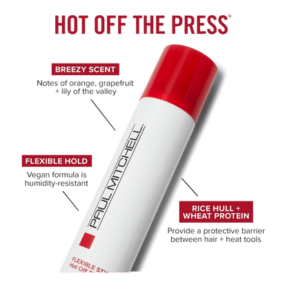 Flexible Style Hot Off The Press Thermal Protection Hairspray