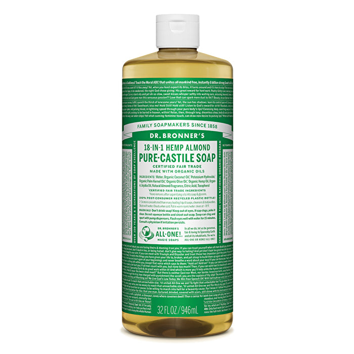 PURE-CASTILE LIQUID SOAP (32Oz)