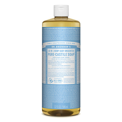 PURE-CASTILE LIQUID SOAP (32Oz)