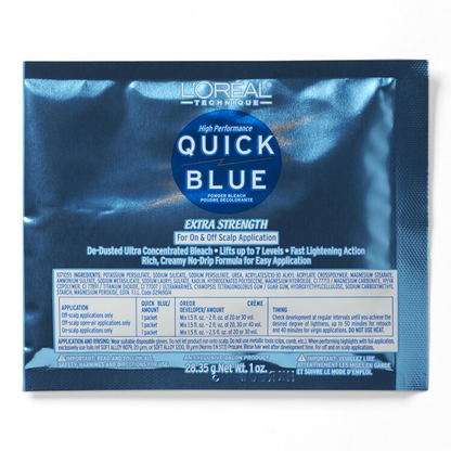 L'Oreal High Performance Quick Blue Powder Bleach, Extra Strength, 1-Ounce (1-Pack)