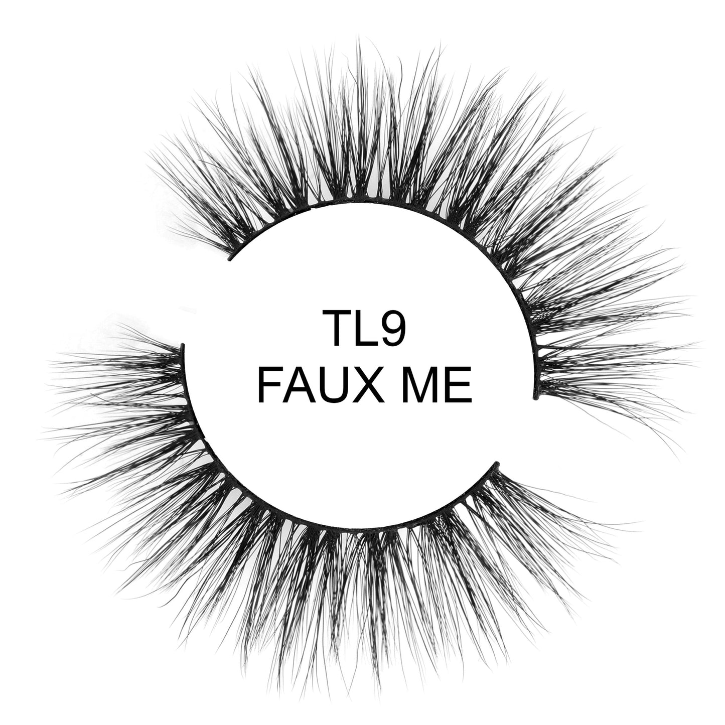 3D Luxury Mink Lashes TL9 Faux Me