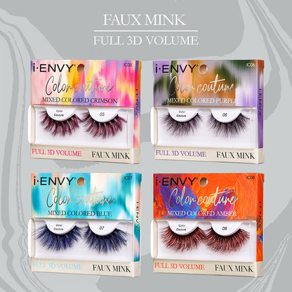 Color Couture Mixed Faux Mink Lashes
